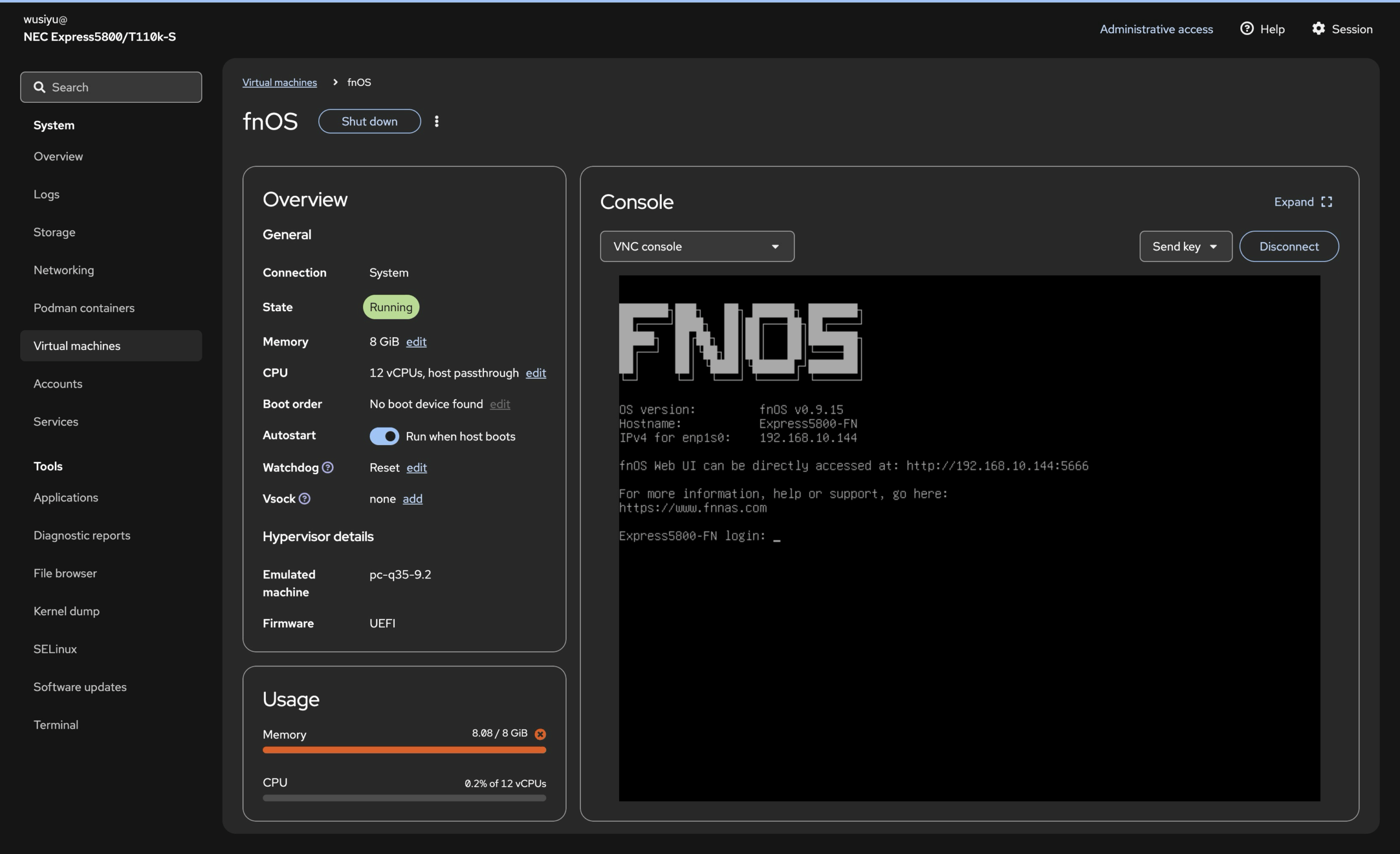 Safely Shut Down Virtual Machines on Host Shutdown with Fedora and libvirt